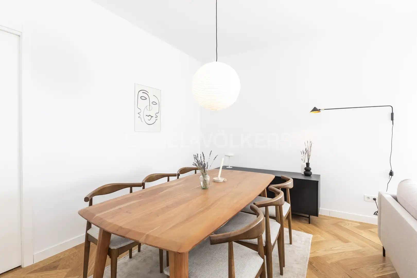 Esszimmer von Wohnung zum Verkauf in Madrid mit Klimaanlage, Heizung und Möbliert