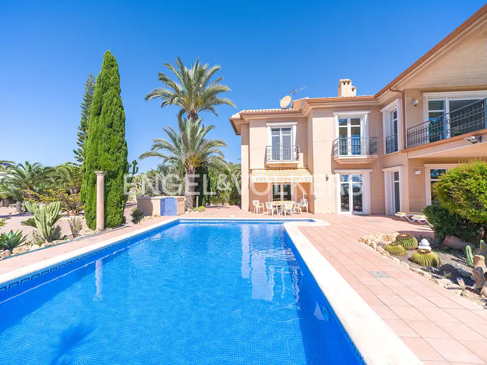 Exterior view of Houses for sale in Elche / Elx  with Air Conditioner, Heating and Private garden