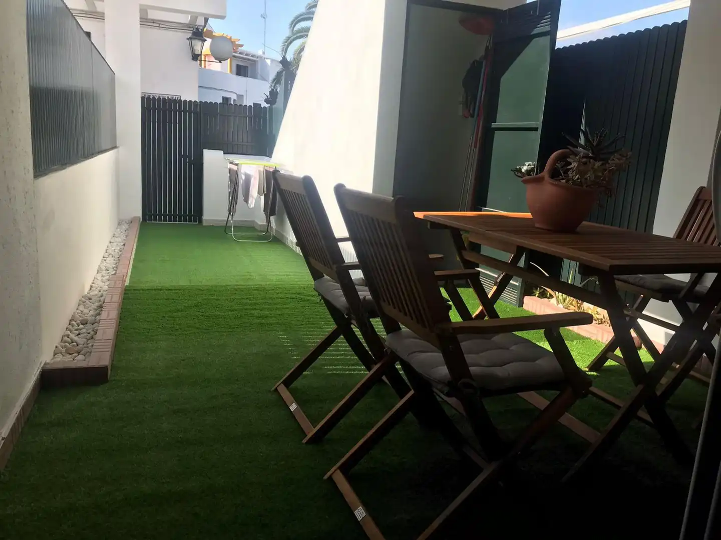 Terraza de Apartamento en venta en El Portil con Terraza, Amueblado y Piscina comunitaria