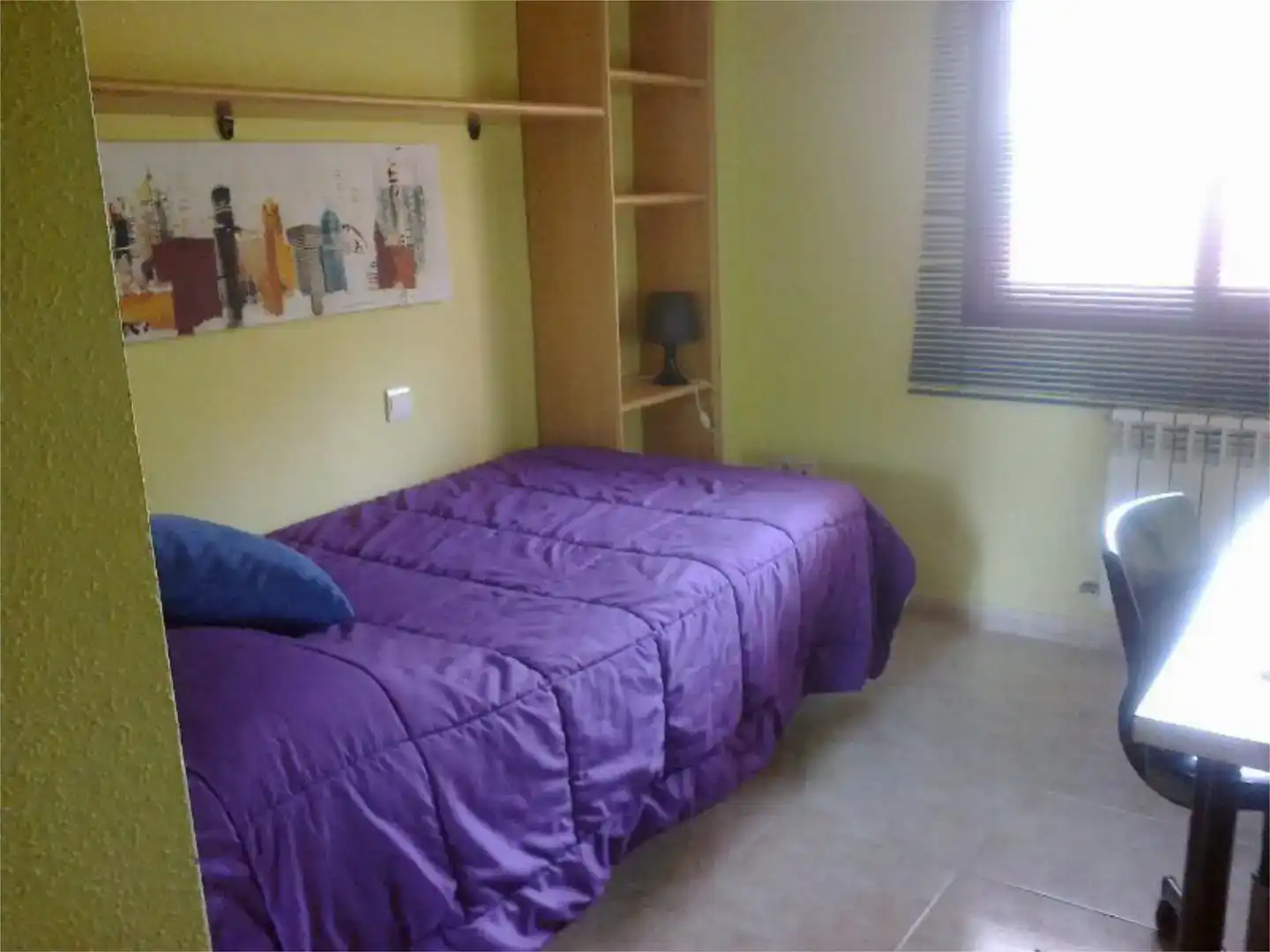 Bedroom of Flat for share in Huesca  with Swimming Pool and Furnished
