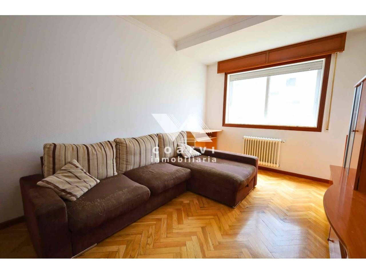 Living room of Apartment for sale in Barbadás  with Heating, Parquet flooring and Furnished
