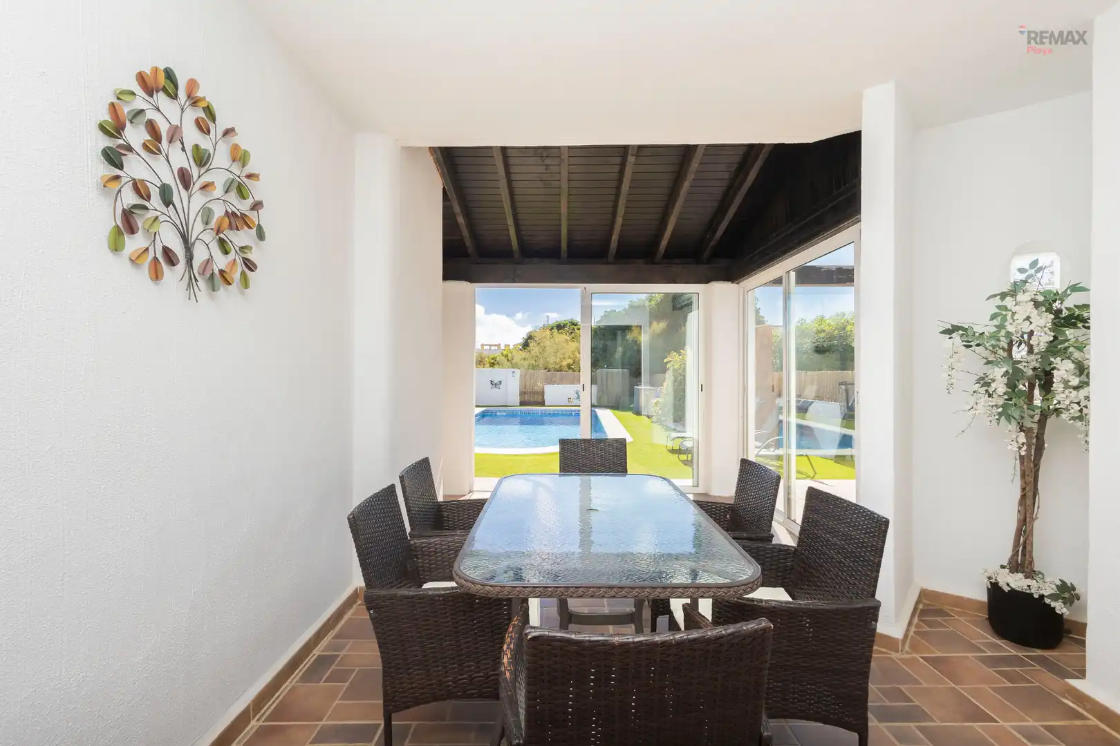 Terraza de Casa o chalet en venta en Las Salinas
