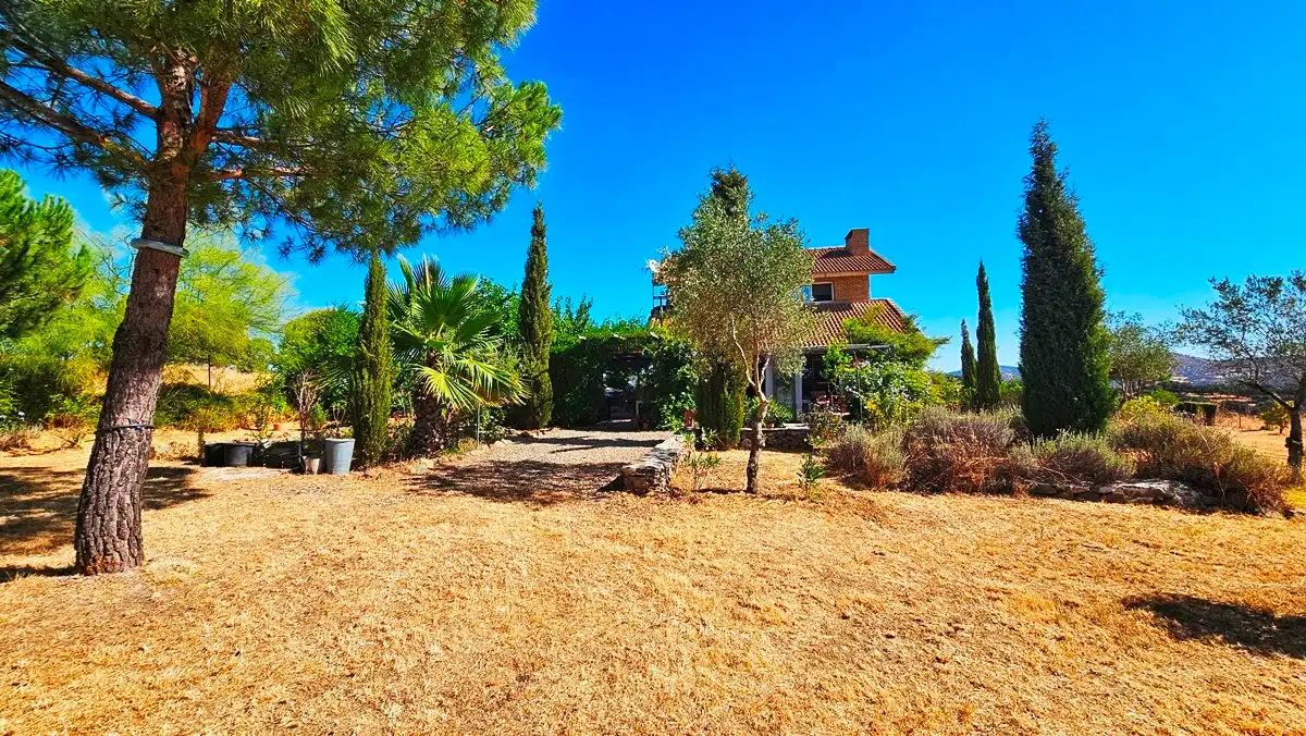 Garden of Houses for sale in El Madroño  with Air Conditioner and Private garden