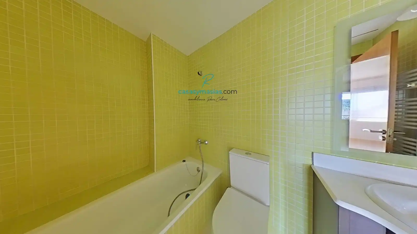 Badezimmer von Wohnungen zur Miete in Sant Quintí de Mediona mit Heizung, Privatgarten und Terrasse