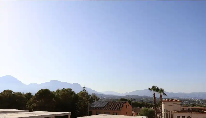 Exterior view of Houses for sale in L'Alfàs del Pi  with Private garden, Terrace and Swimming Pool