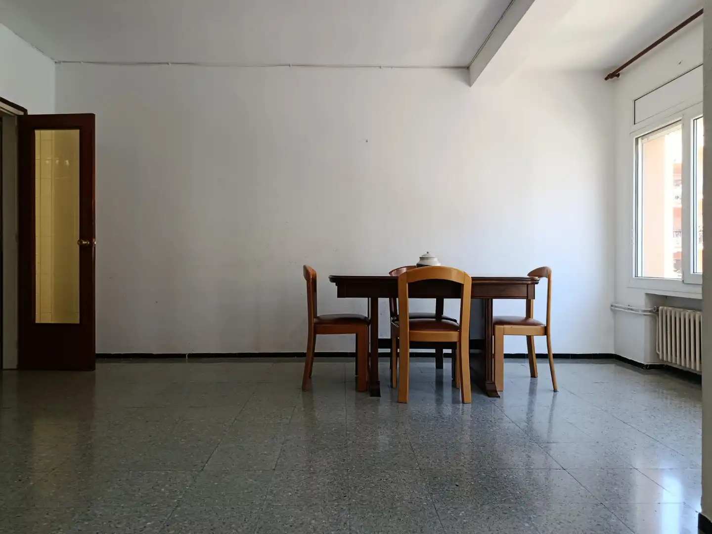 Esszimmer von Wohnung zum Verkauf in Girona mit Heizung, Terrasse und Balkon