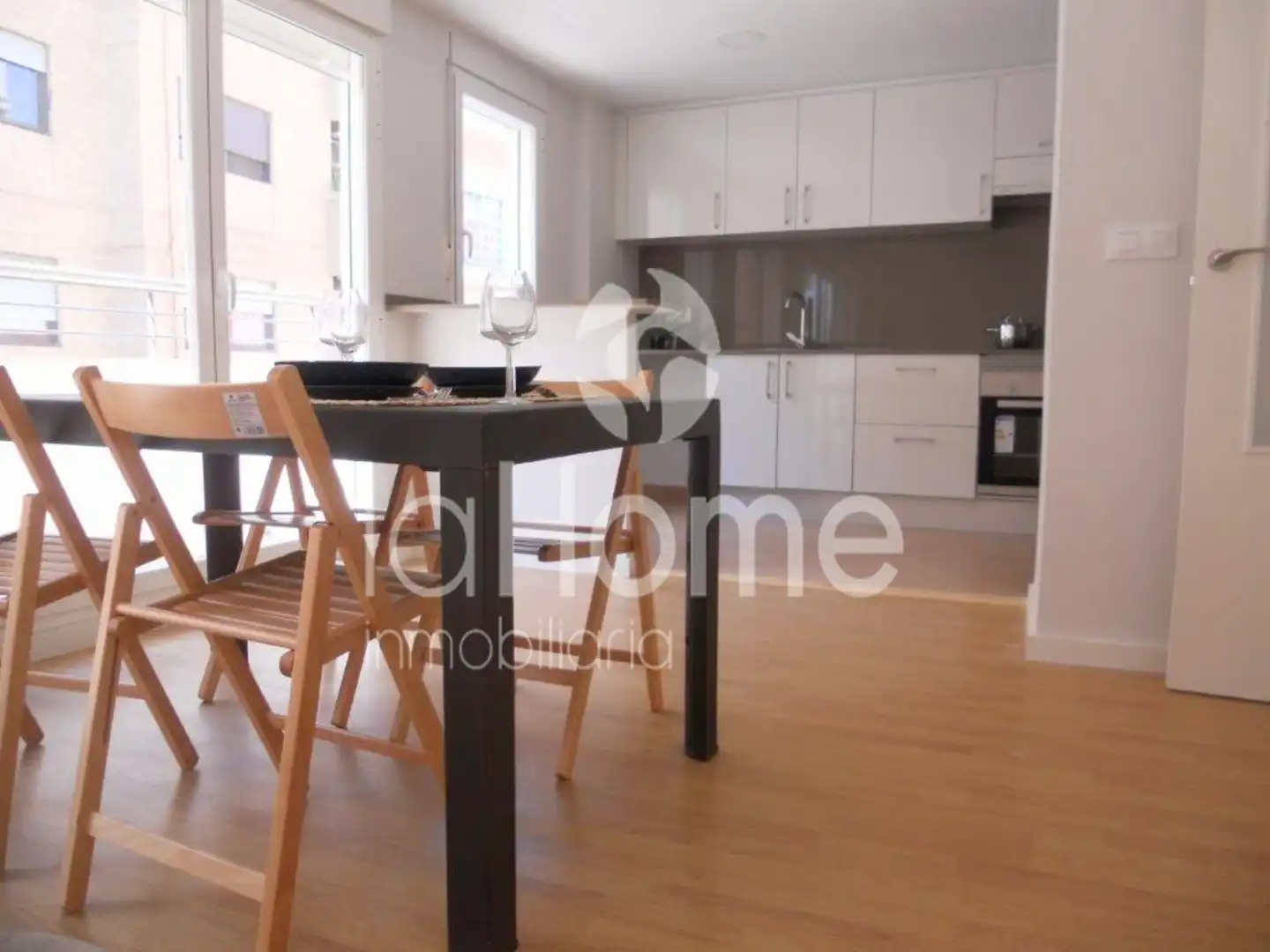 Küche von Wohnung zum Verkauf in Paterna mit Parkett, Terrasse und Ofen