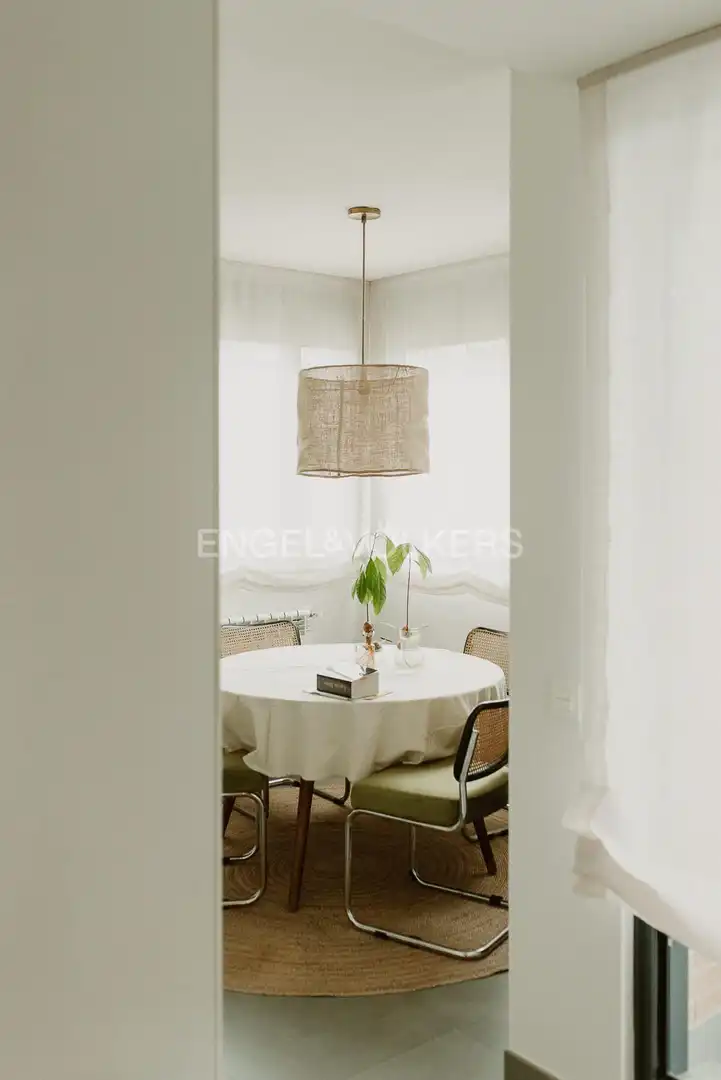Dining room of Flat for rent in La Moraleja  with Air Conditioner, Heating and Private garden