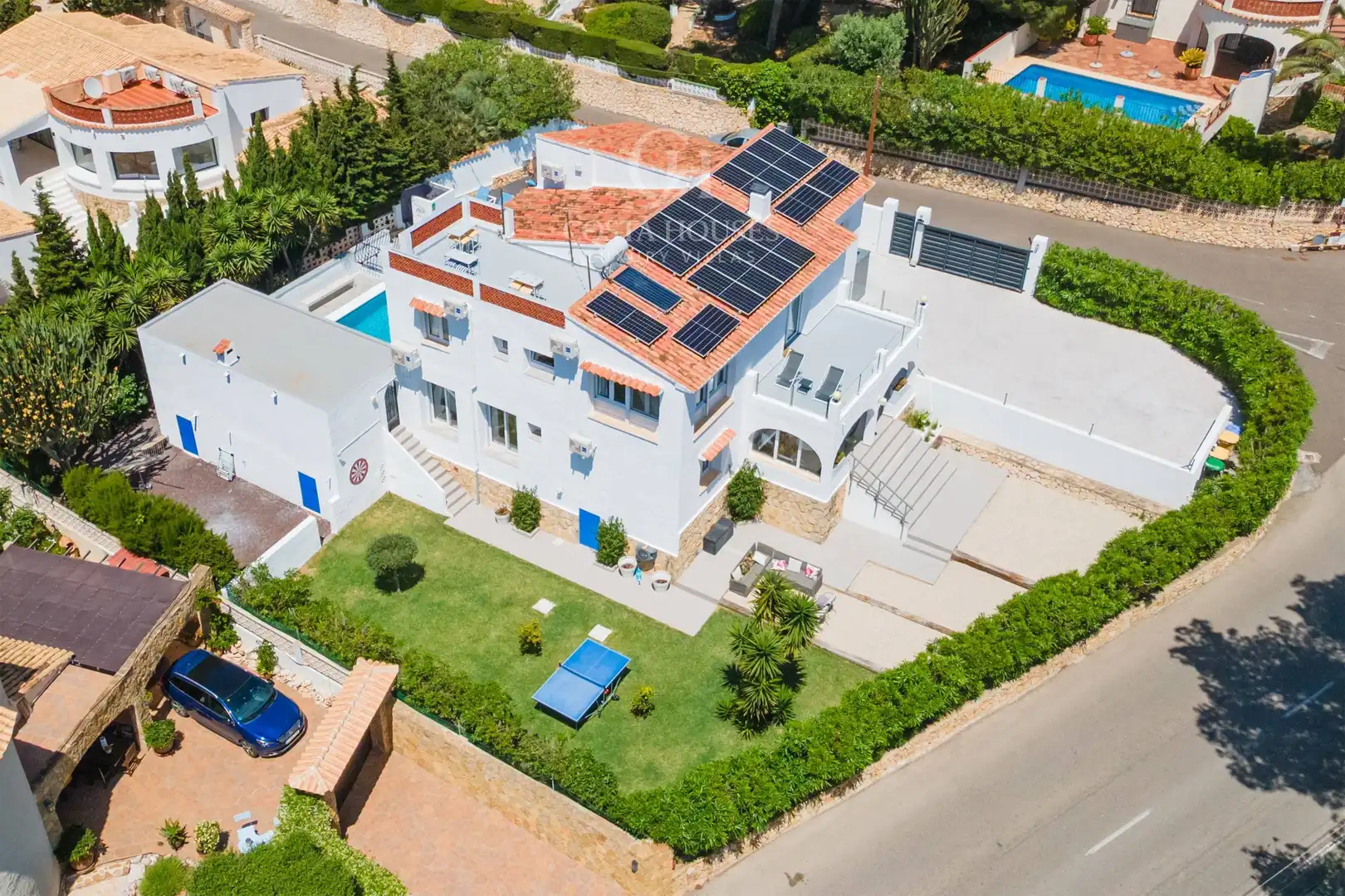 Vista exterior de Casa o chalet en venta en Jávea / Xàbia con Aire acondicionado, Calefacción y Jardín privado
