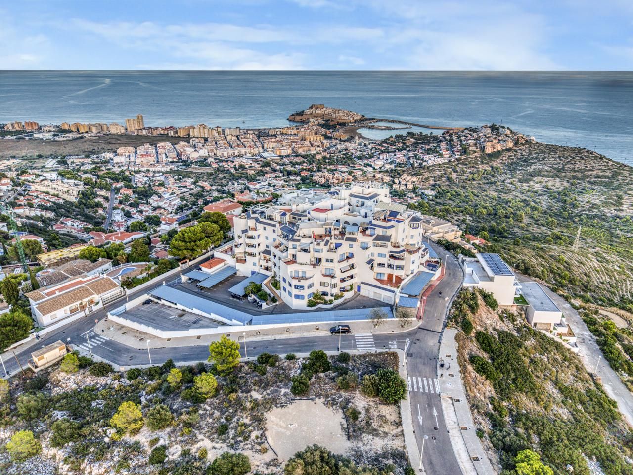 Vista exterior de Dúplex en venda en Peñíscola / Peníscola amb Aire condicionat, Terrassa i Traster