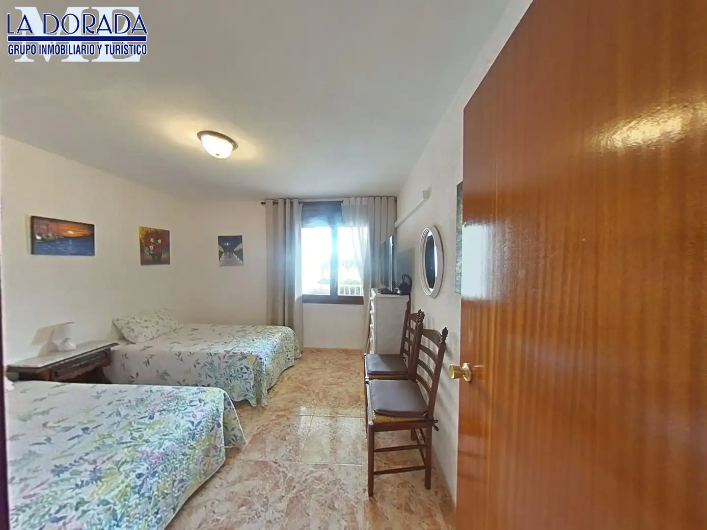 Bedroom of Flat for sale in Cambrils  with Air Conditioner, Furnished and Balcony