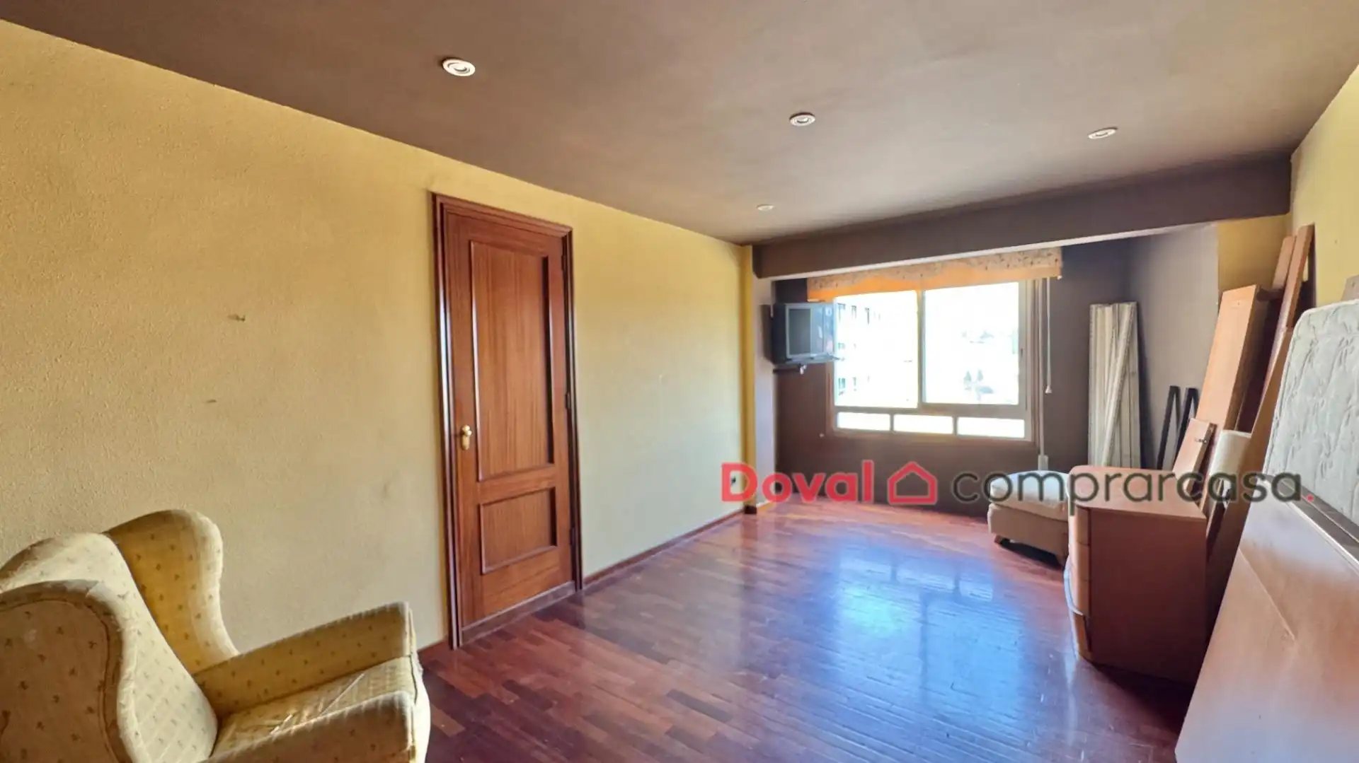 Living room of Flat for sale in Vigo   with Parquet flooring