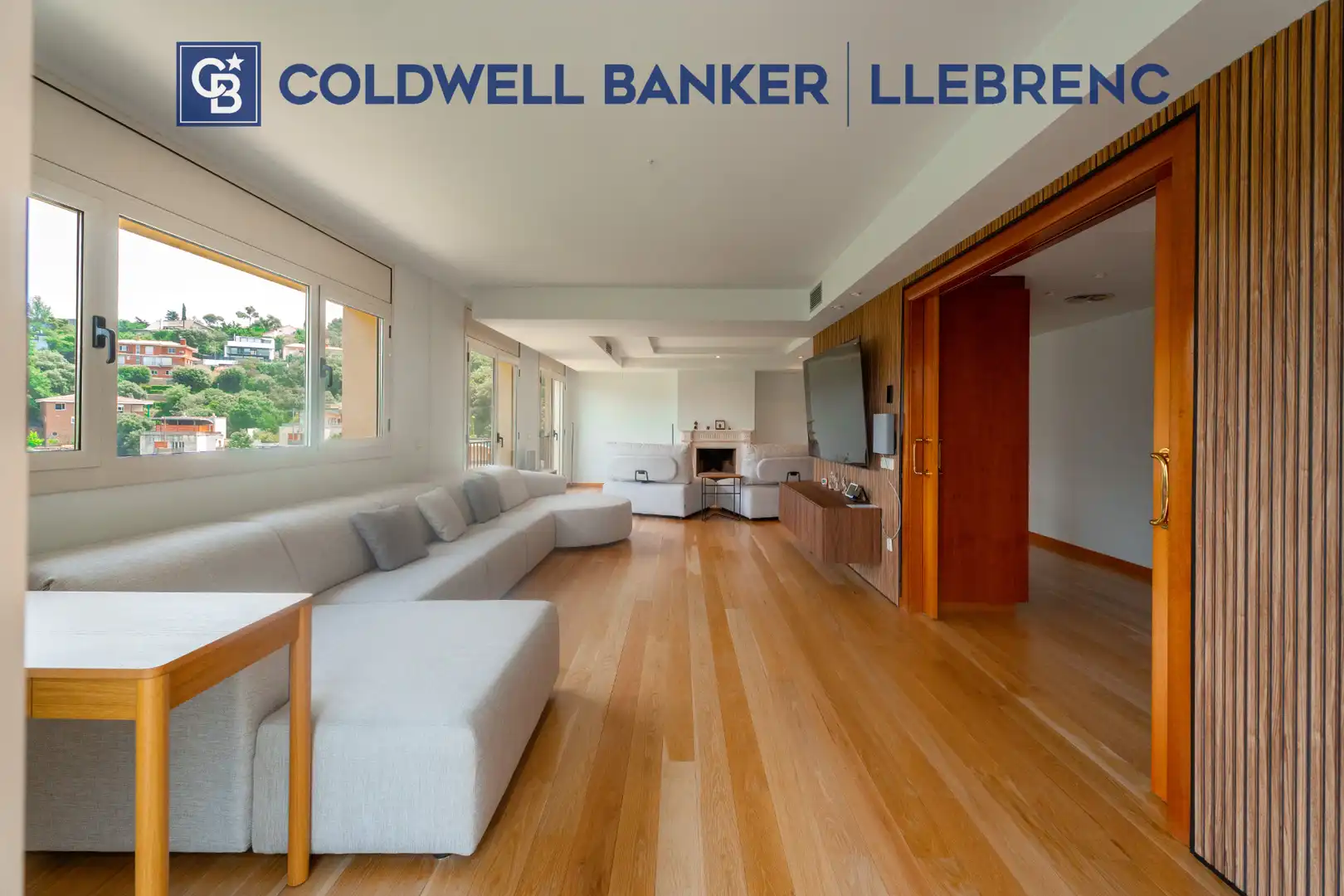 Sala de estar de Casa o chalet de alquiler en Barcelona con Aire acondicionado, Calefacción y Jardín privado