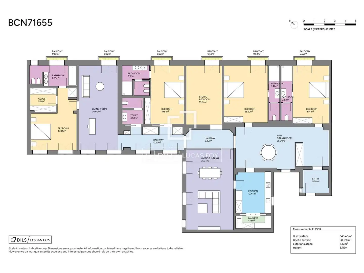 Wohnung mit Terrasse zum Verkauf in Ciutat Vella, imagen 41