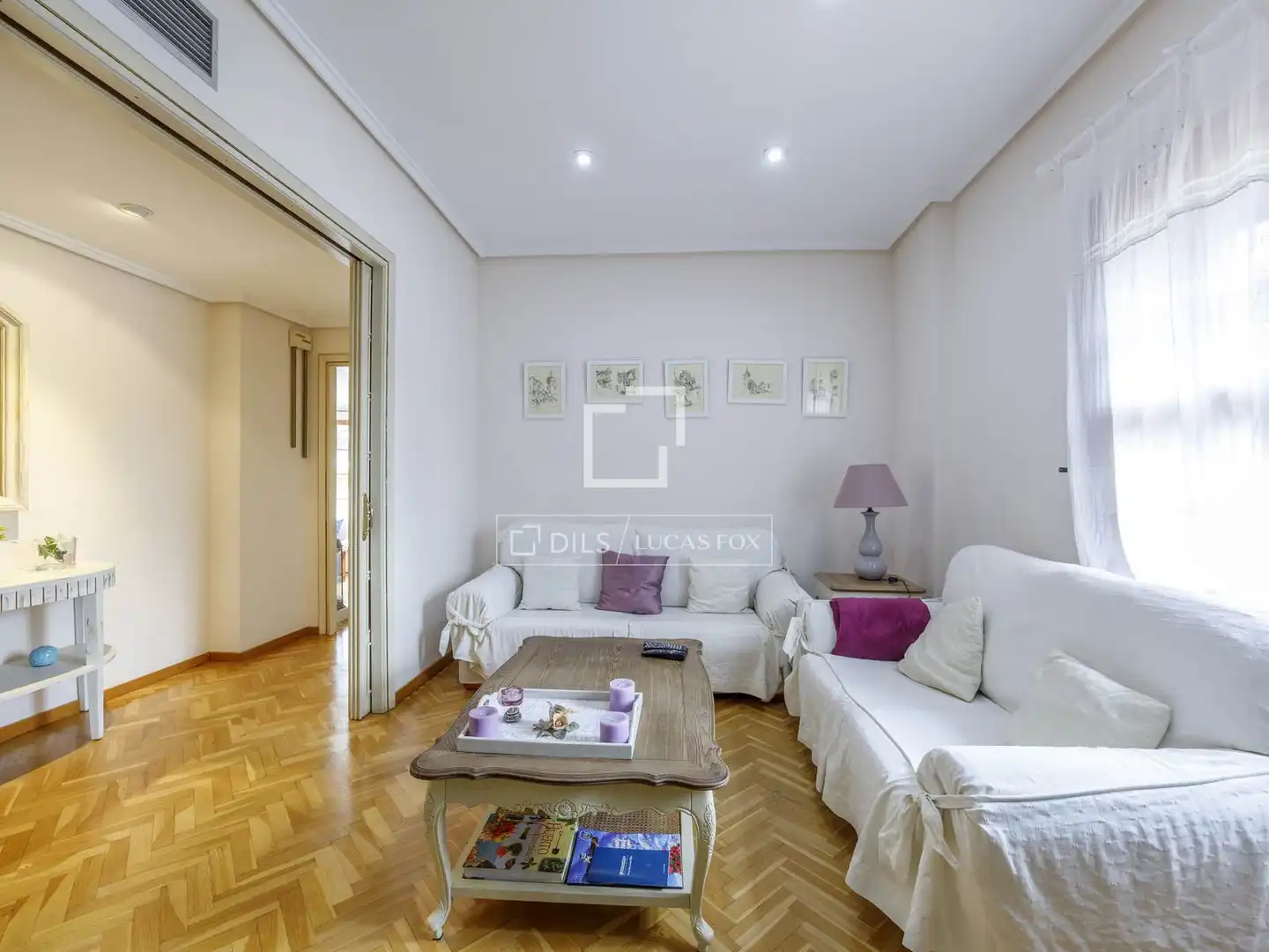 Living room of Houses for sale in Paterna  with Heating, Private garden and Parquet flooring