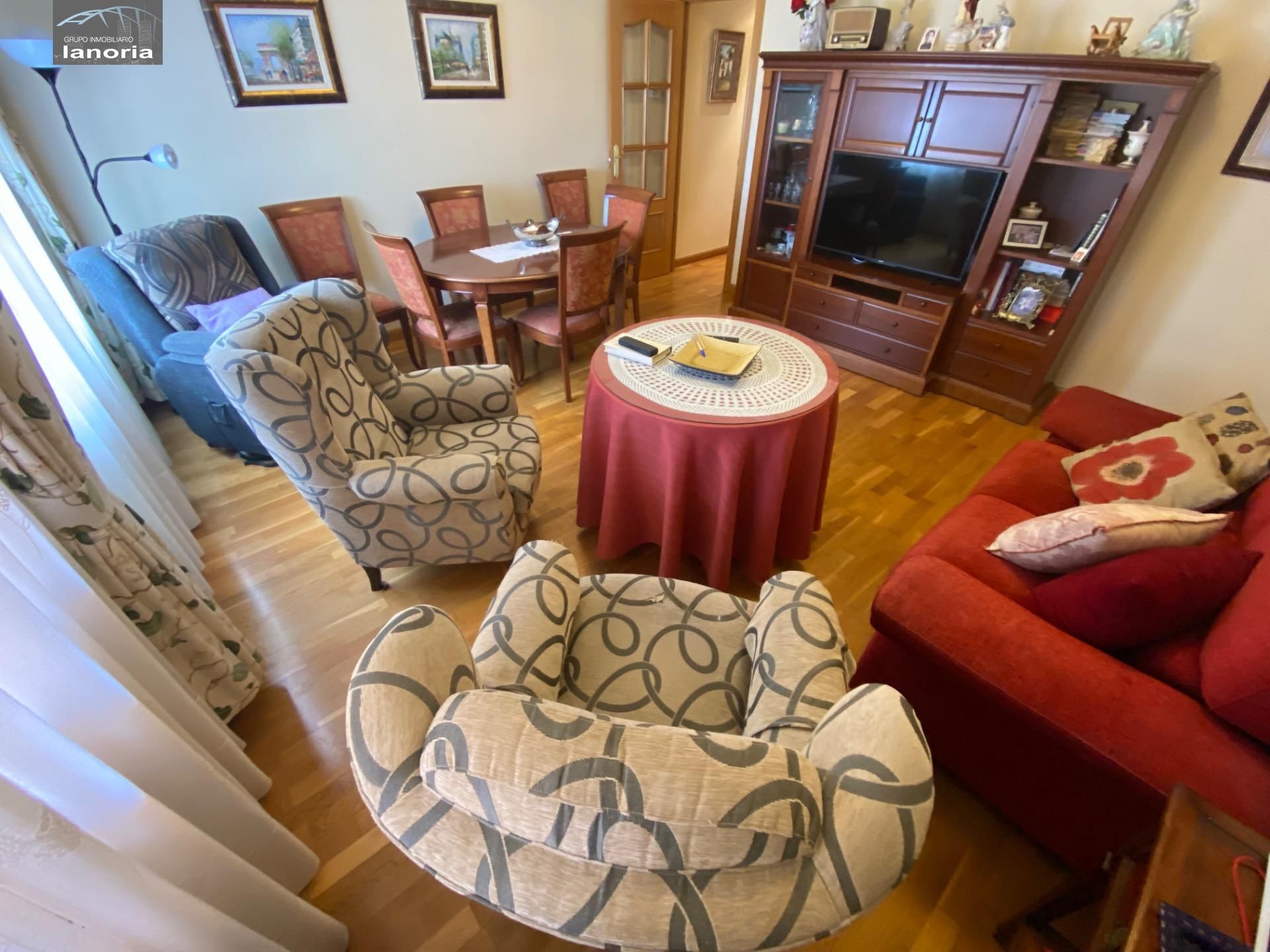 Living room of Apartment for sale in  Albacete Capital  with Heating, Storage room and Furnished
