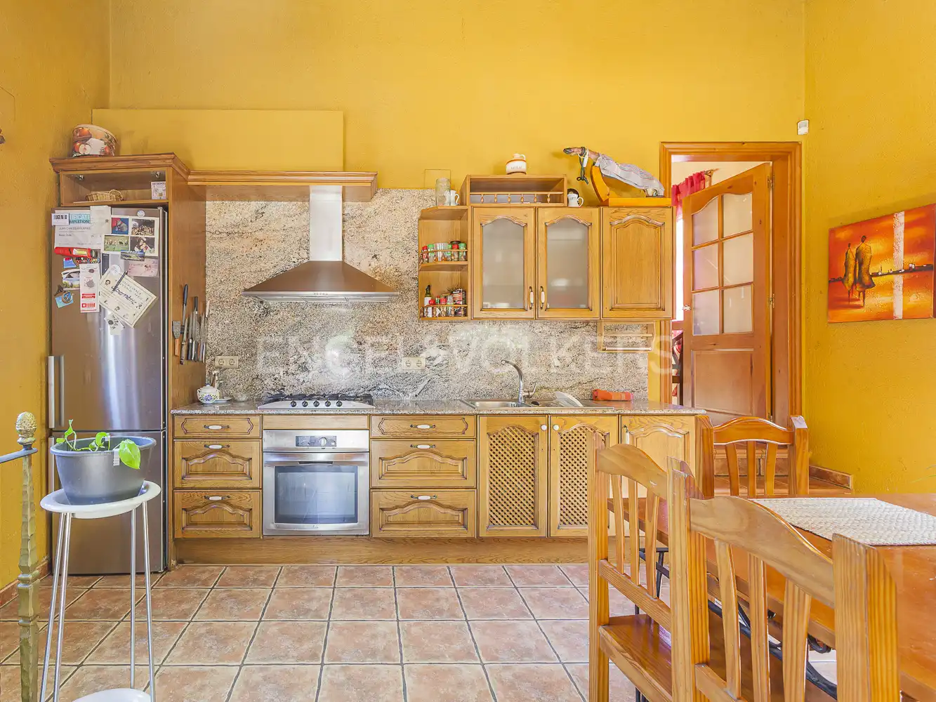 Cuina de Finca rústica en venda en Sentmenat amb Calefacció, Jardí privat i Parquet
