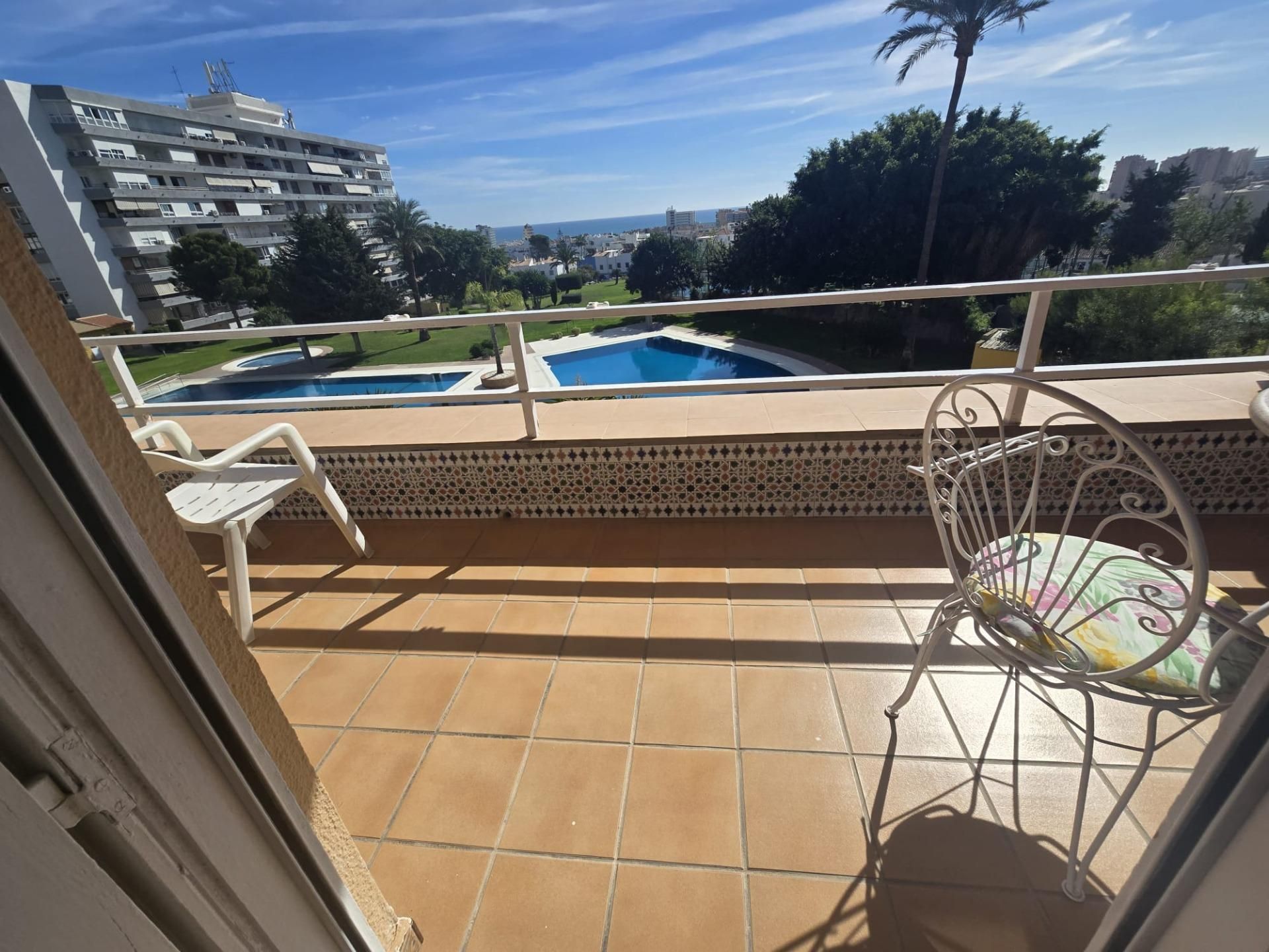 Garden of Flat to rent in Torremolinos  with Air Conditioner, Private garden and Terrace