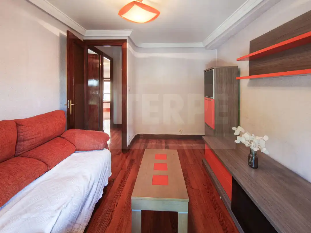 Living room of Flat for sale in Errenteria  with Furnished and Balcony