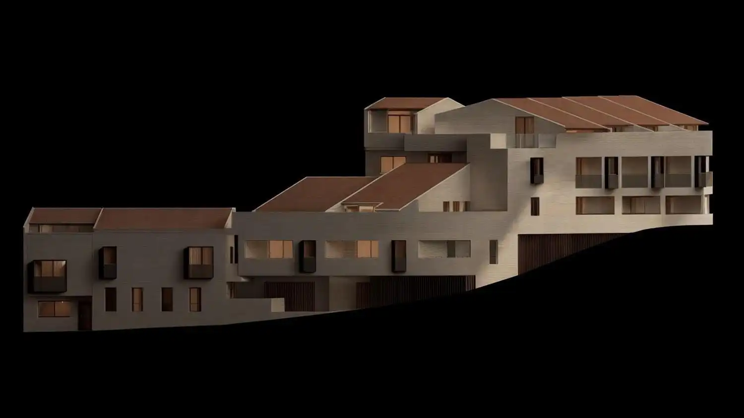 Vista exterior de Dúplex en venta en Castellví de Rosanes con Calefacción y Terraza