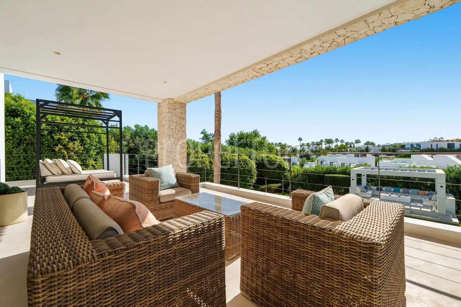 Terraza de Casa o chalet en venta en Marbella