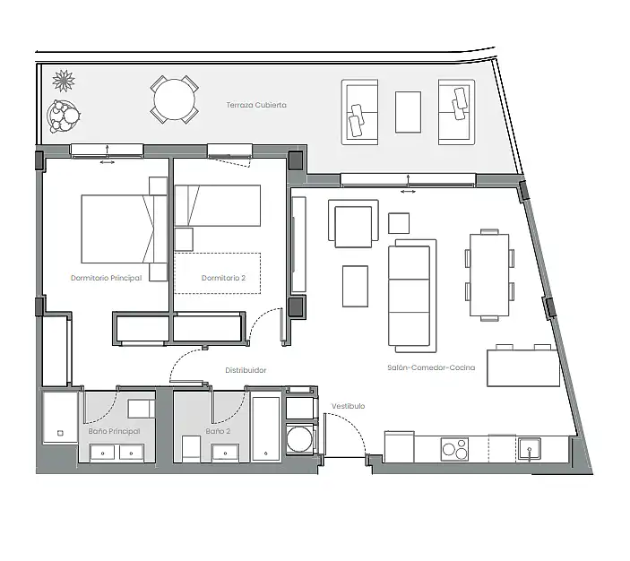 Apartament amb ascensor en venda a Playa Bahía Dorada, imagen 16