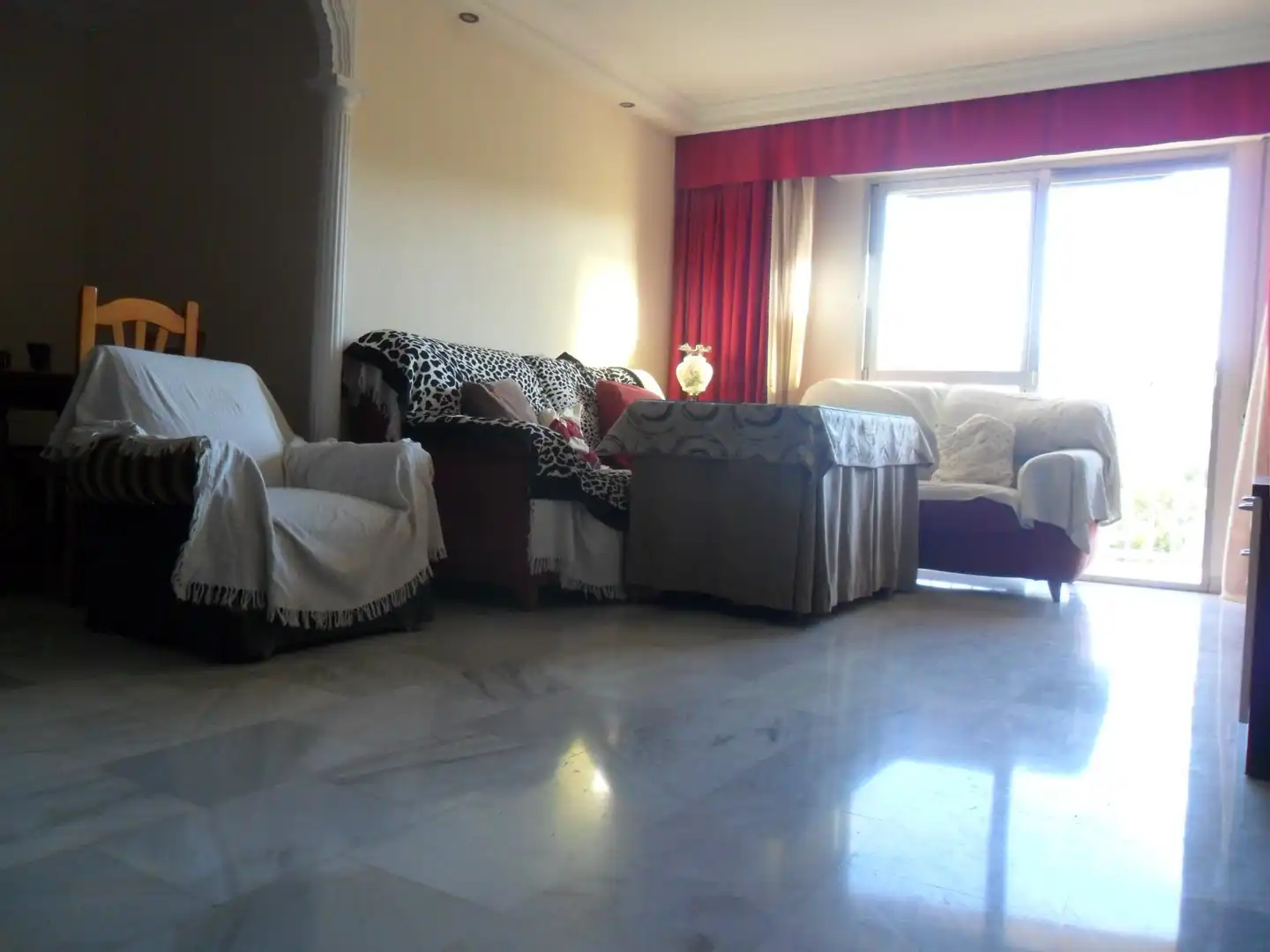 Living room of Flat for rent in Granada  with Terrace and Furnished
