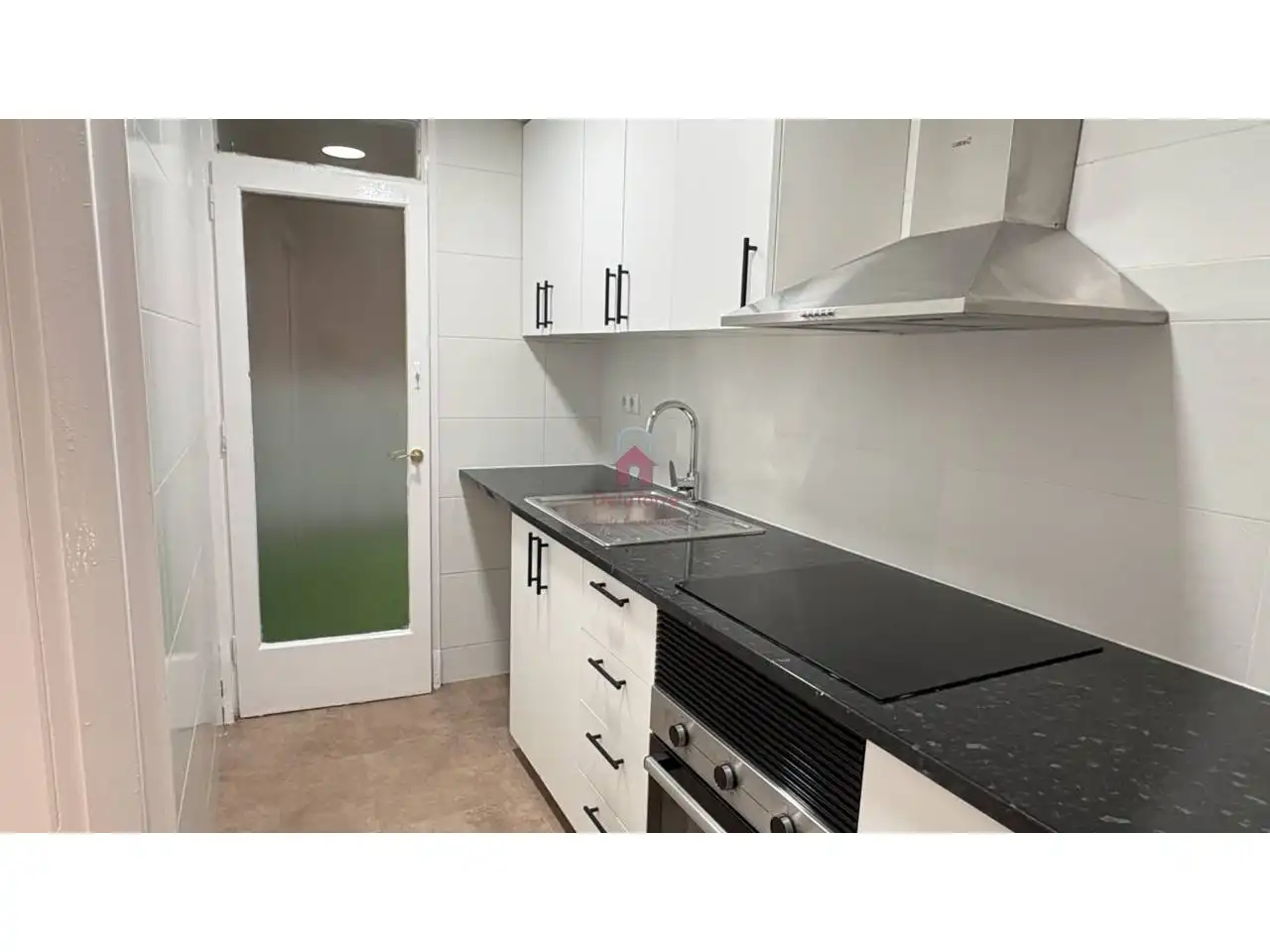Kitchen of Flat for sale in Terrassa  with Air Conditioner, Parquet flooring and Balcony
