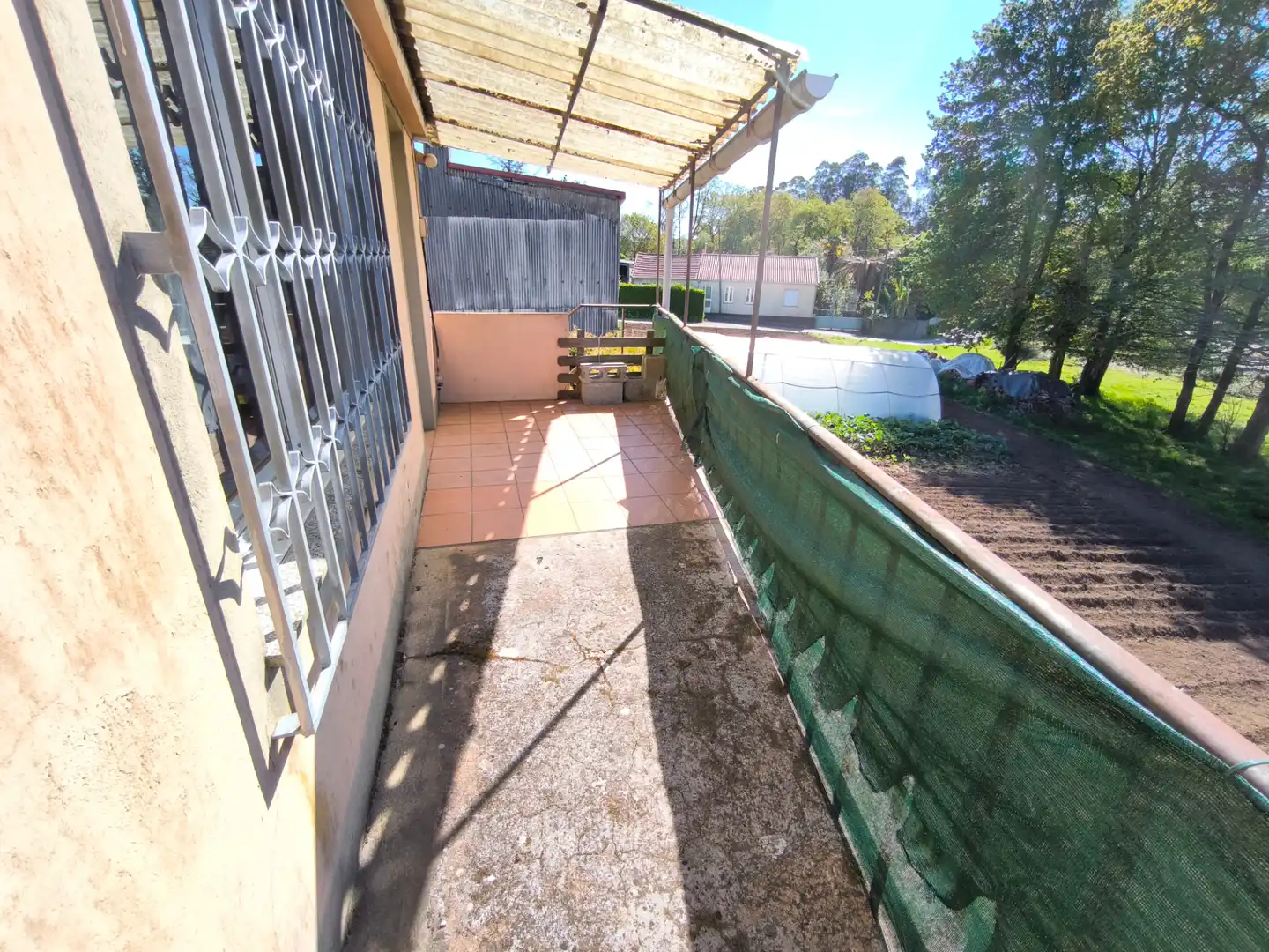 Terrassa de Casa adosada en venda en Ordes amb Moblat