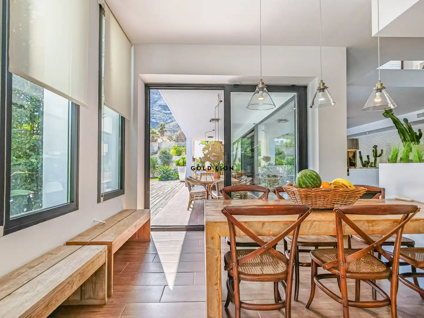 Garden of Houses for sale in Dénia  with Air Conditioner, Heating and Private garden