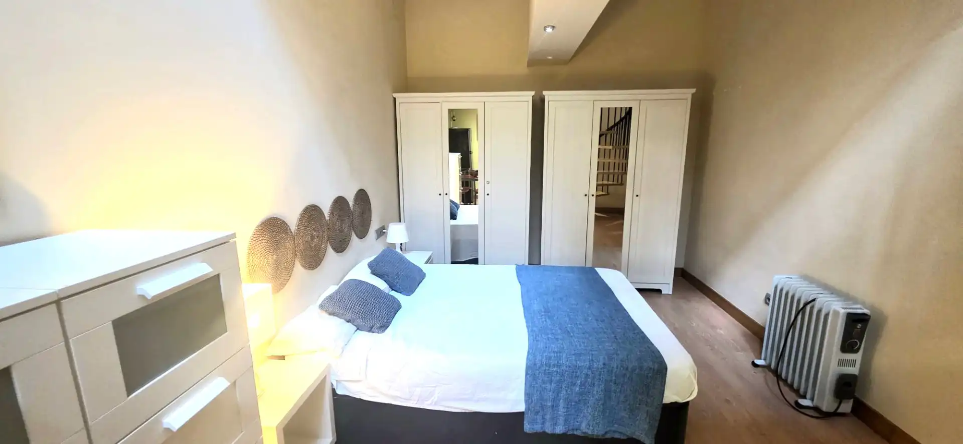 Habitación de Dúplex de alquiler en Barcelona con Aire acondicionado, Calefacción y Terraza