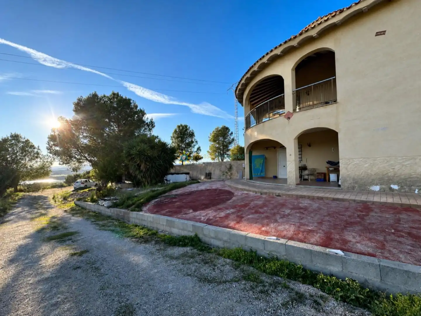 Außenansicht von Haus oder Chalet zum Verkauf in Benigànim mit Klimaanlage, Privatgarten und Terrasse