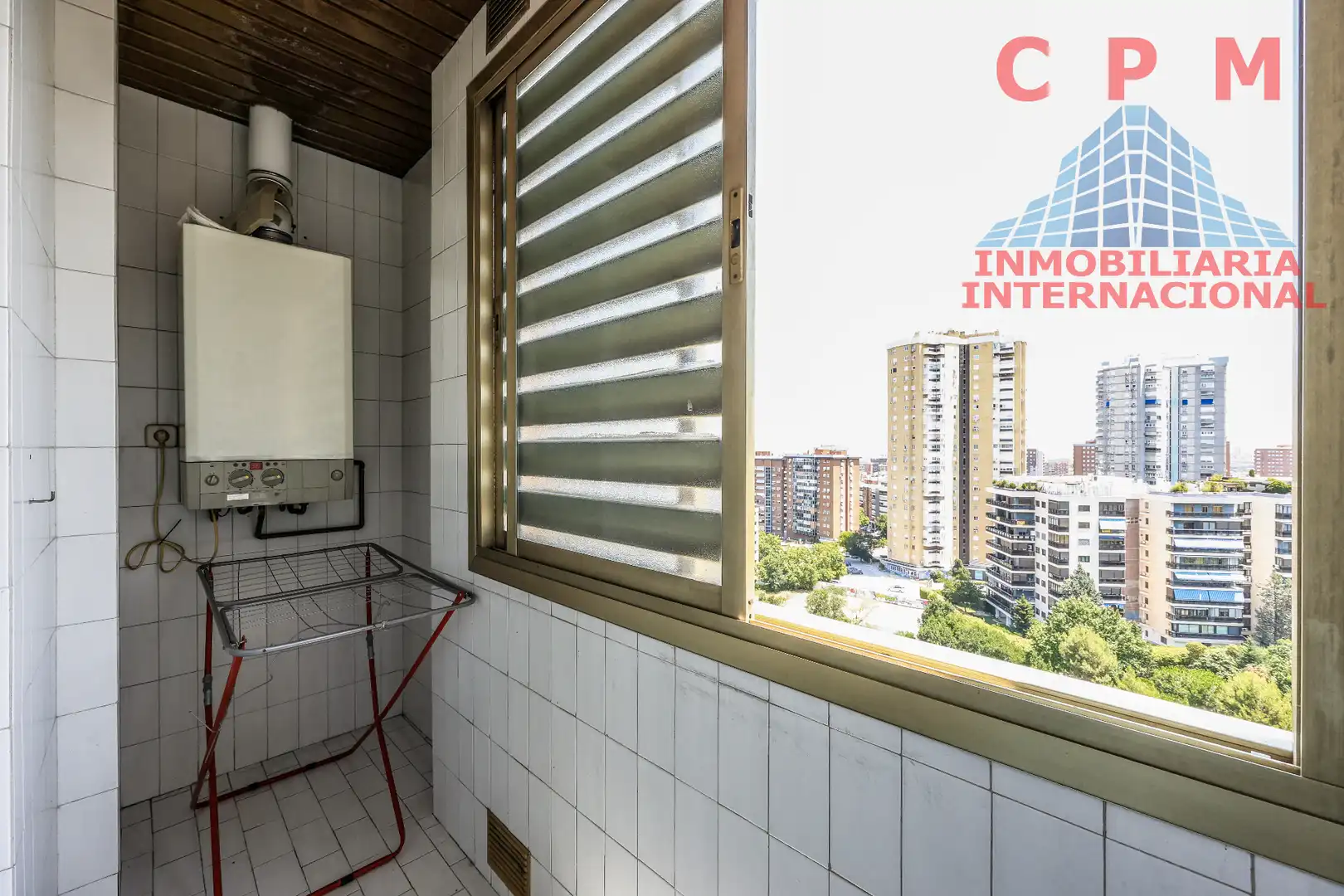 Balcony of Flat for rent in Madrid  with Air Conditioner, Heating and Parquet flooring