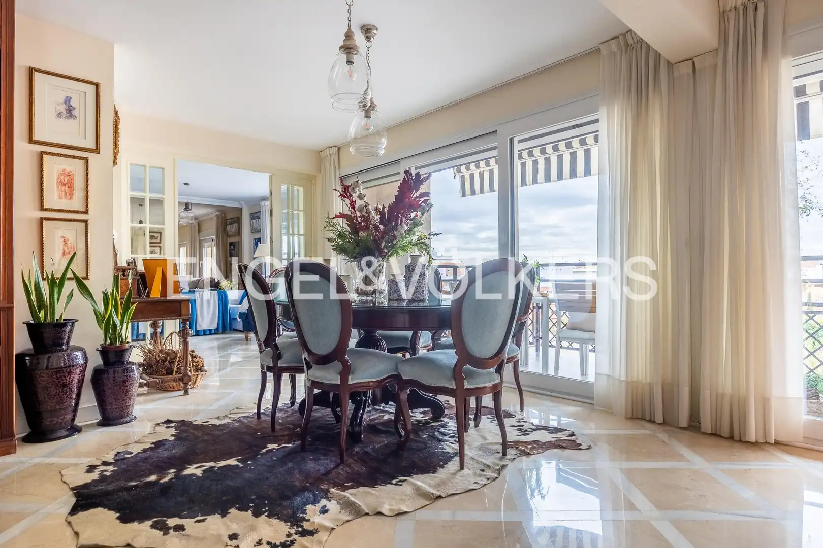 Dining room of Flat for sale in Sevilla  with Heating, Private garden and Terrace