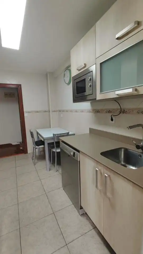 Kitchen of Flat for sale in Mieres (Asturias)  with Heating, Parquet flooring and Storage room