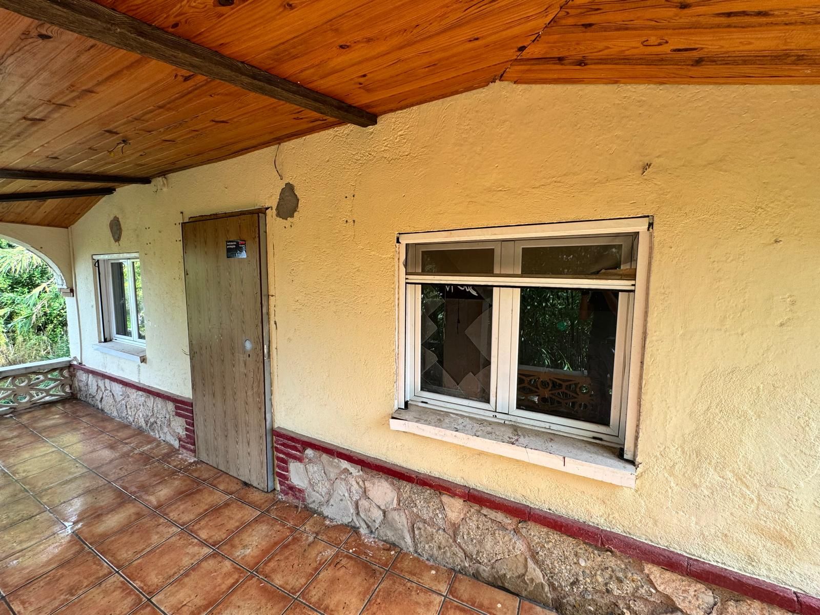 Vista exterior de Casa o xalet en venda en Vacarisses amb Piscina