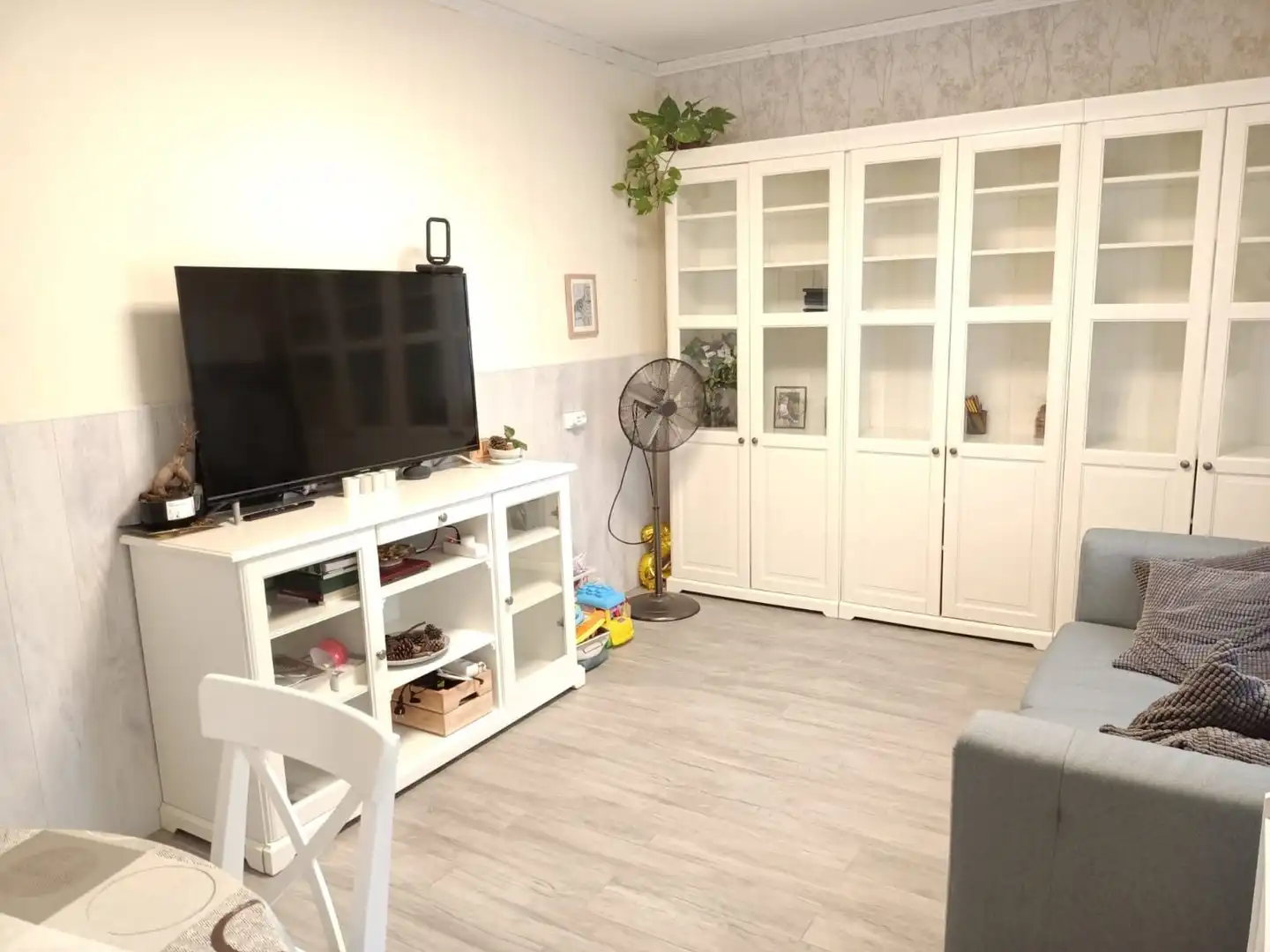 Sala d'estar de Pis en venda en Sabadell amb Moblat