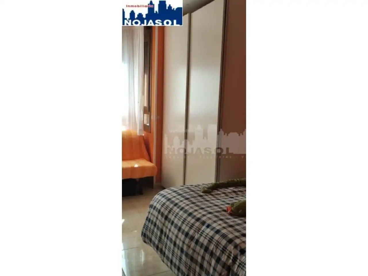 Bedroom of Flat for rent in Noja  with Heating, Terrace and Furnished