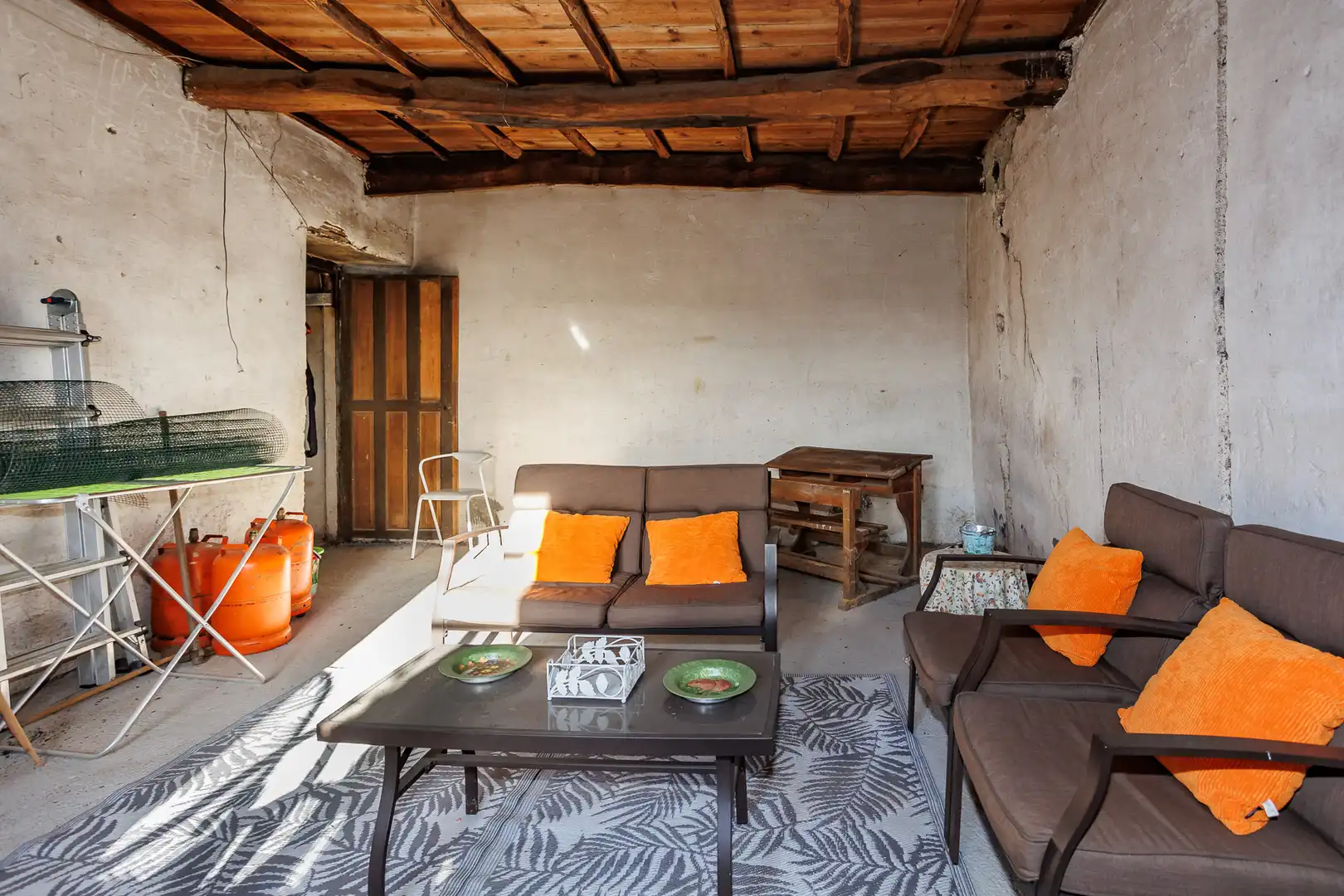 Terraza de Casa o chalet en venta en Lugo con Jardín privado, Terraza y Amueblado