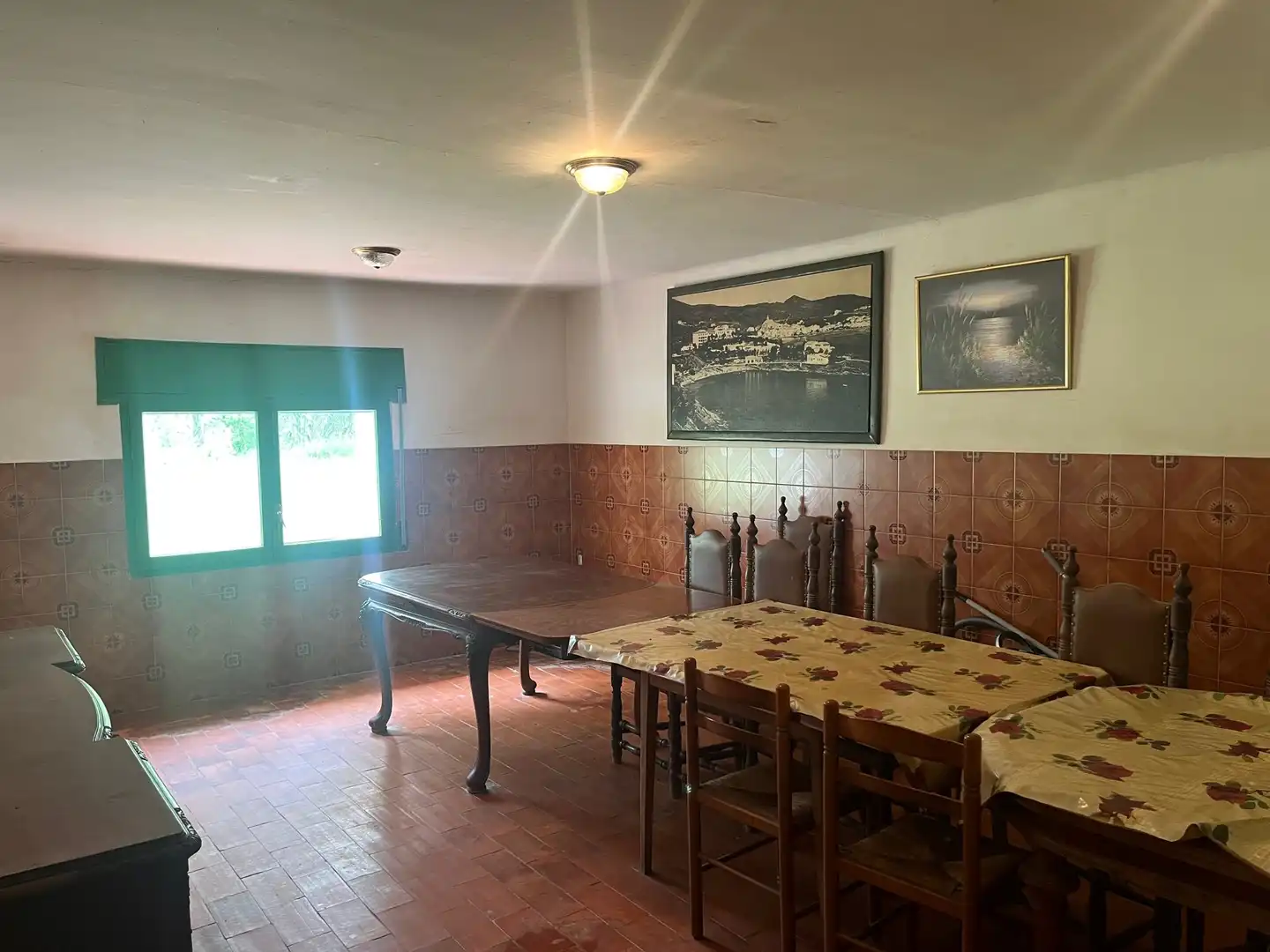 Comedor de Finca rústica en venta en Bescanó con Calefacción y Terraza