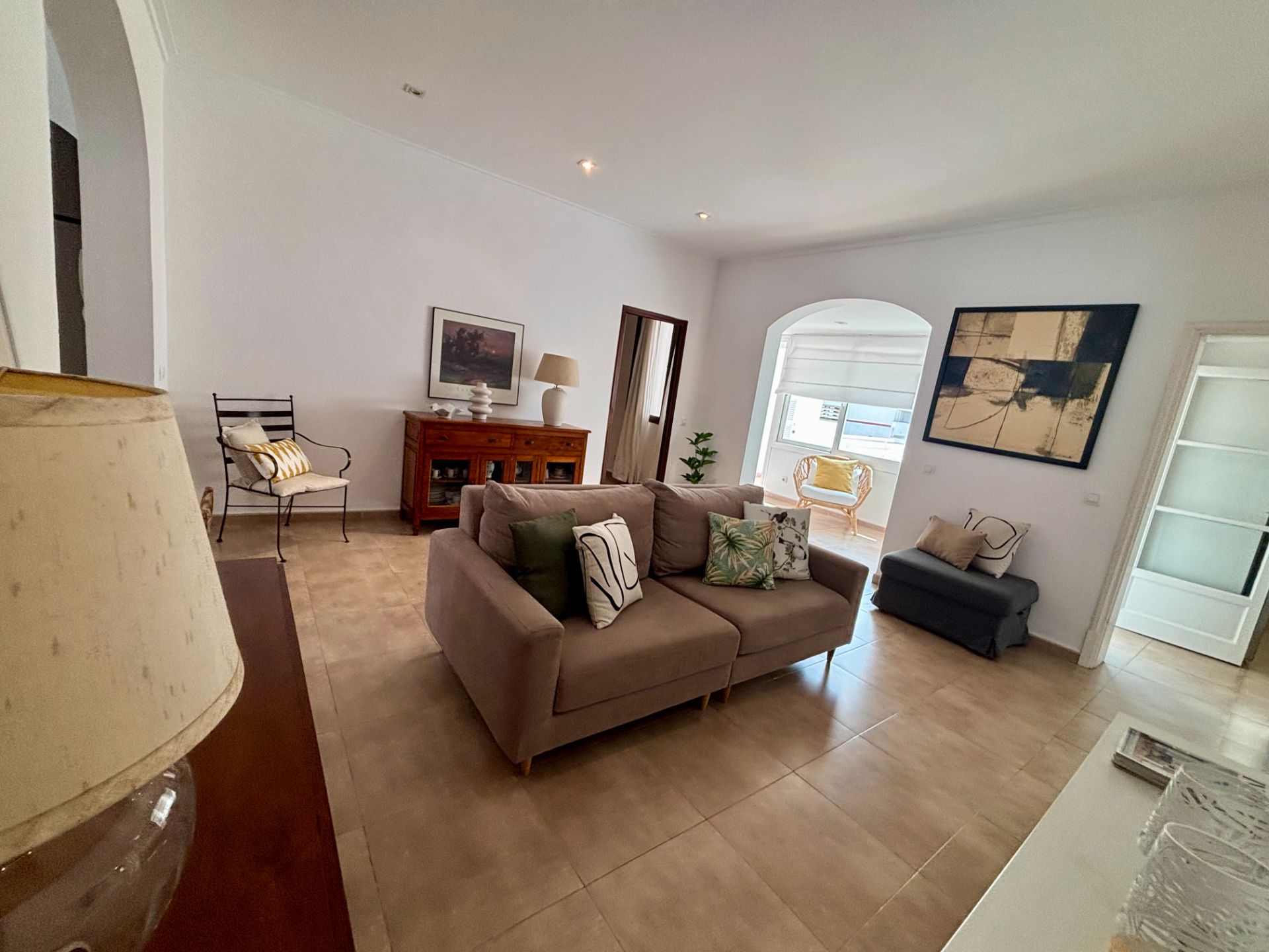Living room of Attic for sale in Alcúdia  with Terrace, Furnished and Oven
