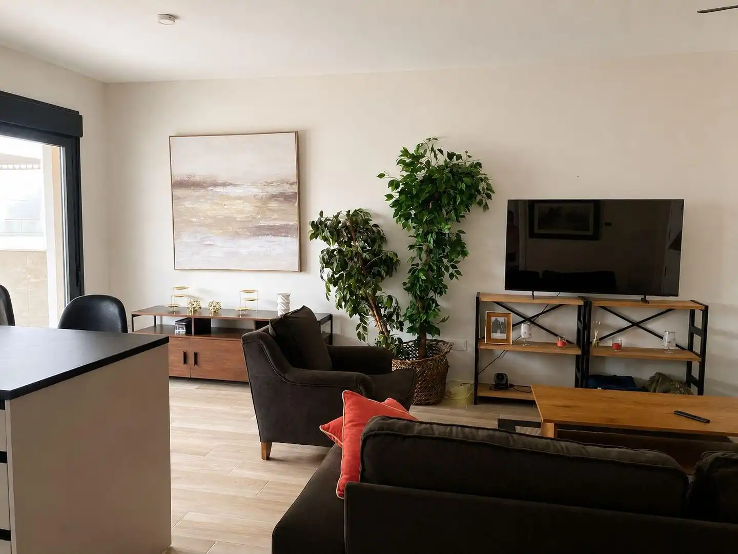 Living room of Flat for rent in Córdoba  with Heating, Terrace and Storage room