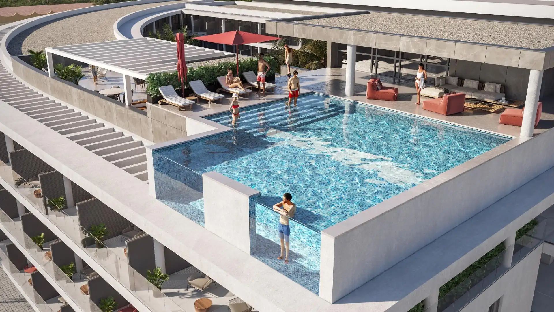 Piscina de Apartamento en venta en Barbate