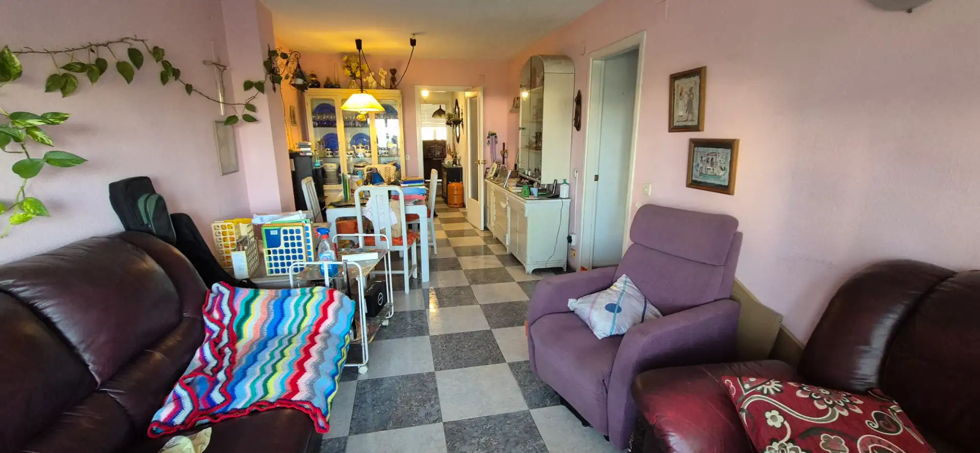 Sala de estar de Piso en venta en Málaga con Terraza y Trastero