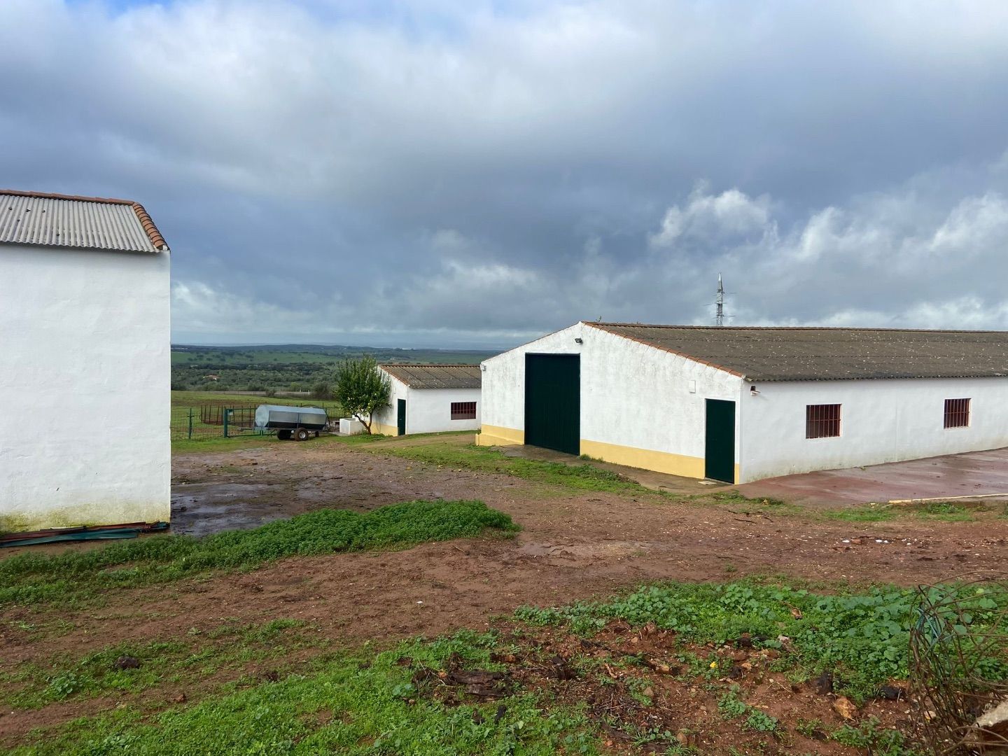 Vista exterior de Terreno en venta en Olivenza