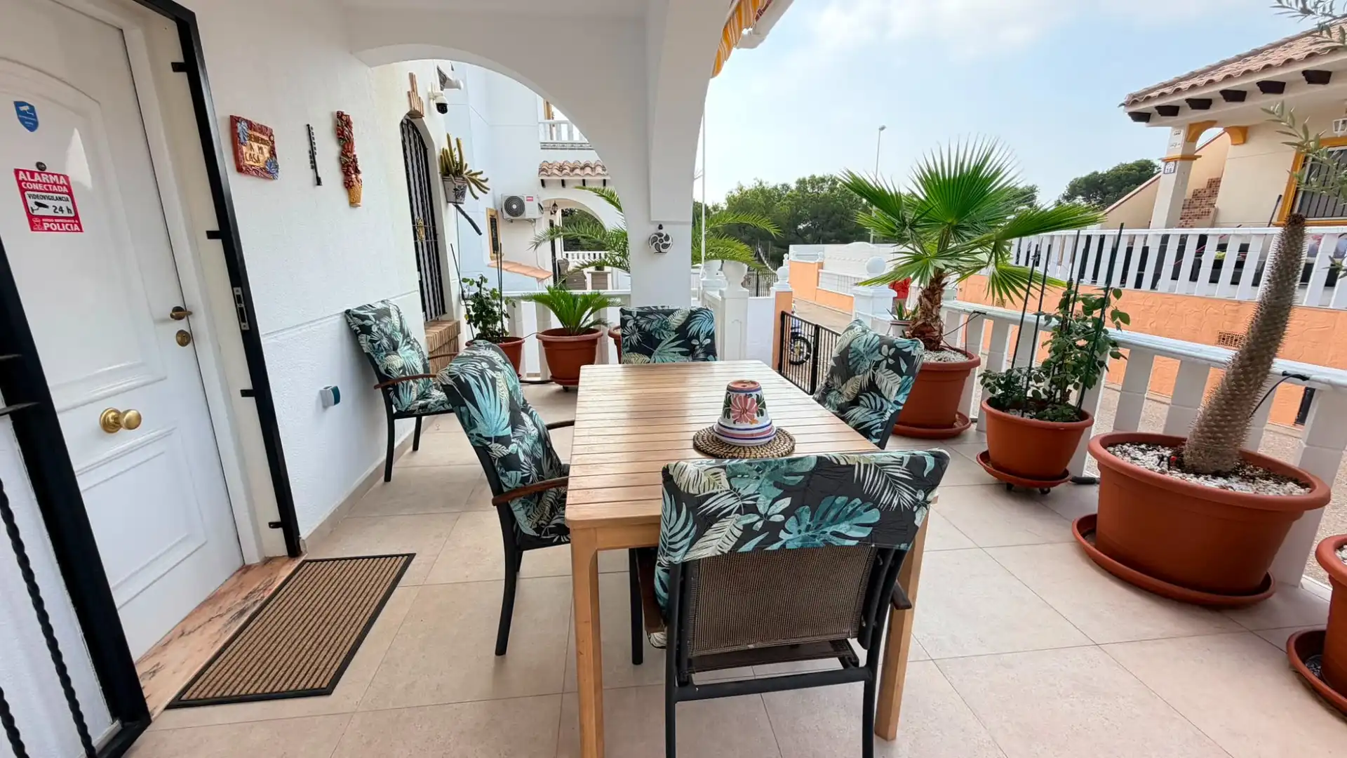Terrace of Detached homes for sale in Orihuela  with Air Conditioner, Private garden and Terrace