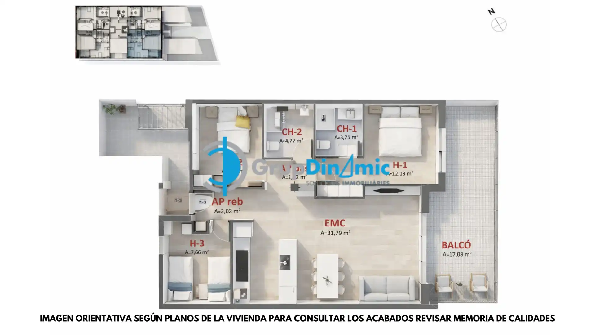 Wohnung zum Verkauf in Palamós mit Klimaanlage, Terrasse und Ofen