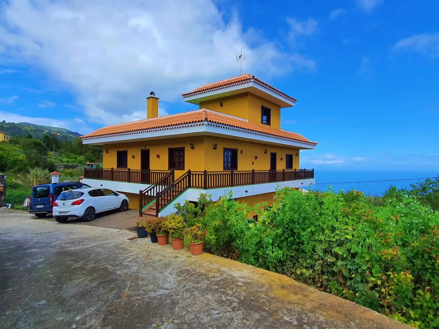 Vista exterior de Finca rústica en venta en Icod de los Vinos con Jardín privado, Terraza y Trastero