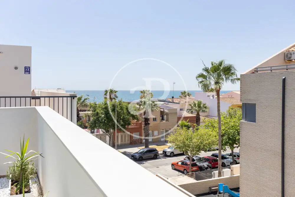Terraza de Piso de alquiler en Puçol con Aire acondicionado, Calefacción y Terraza