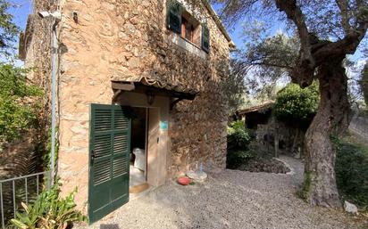 Exterior view of Country house for sale in Sóller  with Air Conditioner and Furnished